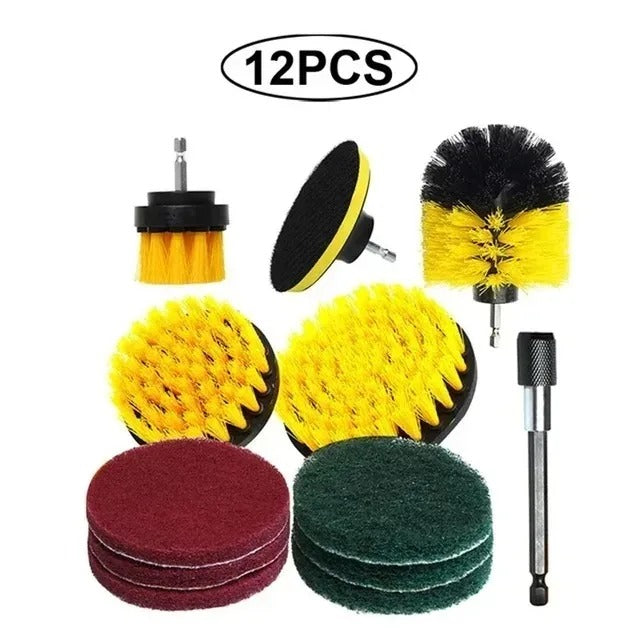 Power Scrub Drill Brush Set – Deep Clean Any Surface in Minutes