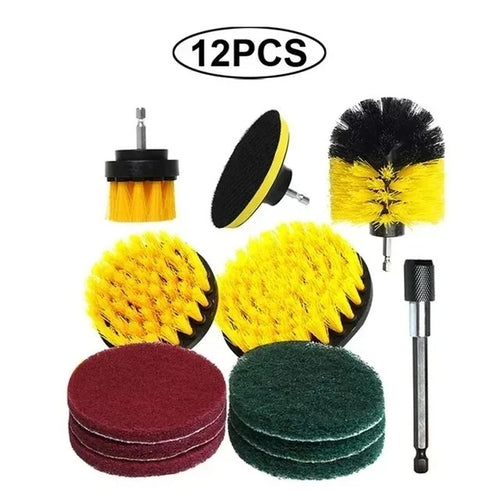 Power Scrub Drill Brush Set – Deep Clean Any Surface in Minutes